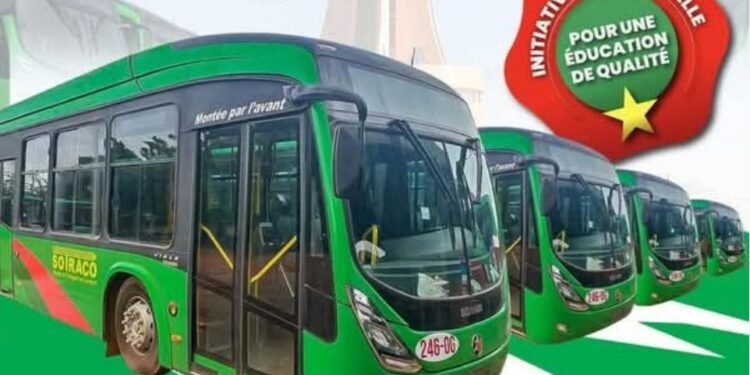 SOTRACO : LA GRATUITÉ DU TRANSPORT DÉSORMAIS EFFECTIVE POUR LES PUPILLES DE LA NATION