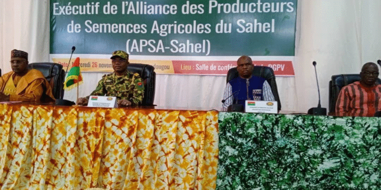SECURITE ALIMENTAIRE DE L’AES : INSTALLATION OFFICIELLE DU BUREAU EXÉCUTIF DE L’ALLIANCE DES PRODUCTEURS DE SEMENCES AGRICOLES DU SAHEL