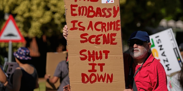 L’AFRIQUE DU SUD ORDONNE LE DÉPART DU PLUS HAUT REPRÉSENTANT DIPLOMATIQUE ISRAÉLIEN