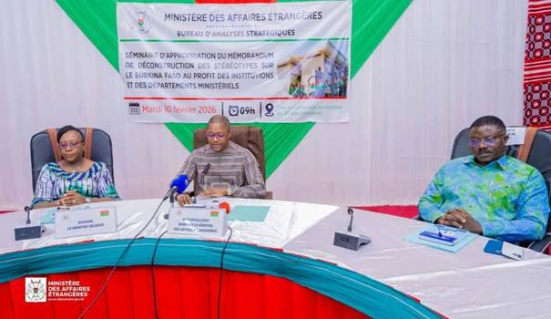 LUTTE CONTRE LES STÉRÉOTYPES : LA DIPLOMATIE BURKINABÈ MOBILISE LES ACTEURS DE L’ÉTAT