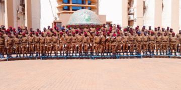 BURKINA FASO : 90 MILITAIRES PROMUS AU GRADE DE SOUS-LIEUTENANT