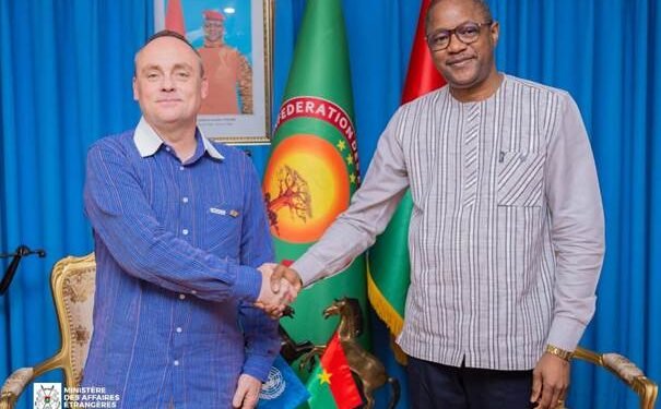 DIPLOMATIE : LE NOUVEAU REPRÉSENTANT RÉSIDENT DE L’UNFPA PREND OFFICIELLEMENT FONCTION AU BURKINA FASO