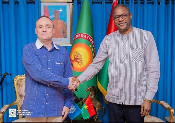 DIPLOMATIE : LE NOUVEAU REPRÉSENTANT RÉSIDENT DE L’UNFPA PREND OFFICIELLEMENT FONCTION AU BURKINA FASO