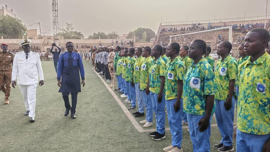 CLÔTURE DE L’ENCADREMENT CIVIQUE ET PATRIOTIQUE : PLUS DE 1 500 ÉLÈVES DU KADIOGO PRÊTS À S’ENGAGER