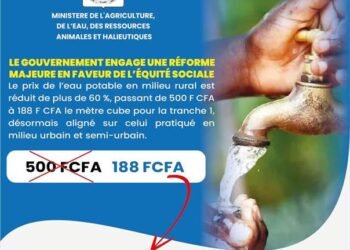 RÉFORME TARIFAIRE DE L’EAU : UNE BAISSE MAJEURE POUR LES ZONES RURALES
