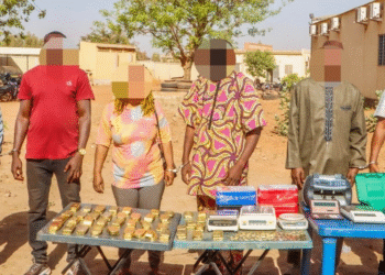 OUAGADOUGOU : FAUX LINGOTS D&rsquo;OR, ARMES ET ESCROQUERIE À 400 MILLIONS; DEUX RÉSEAUX CRIMINELS MIS HORS D&rsquo;ÉTAT DE NUIRE