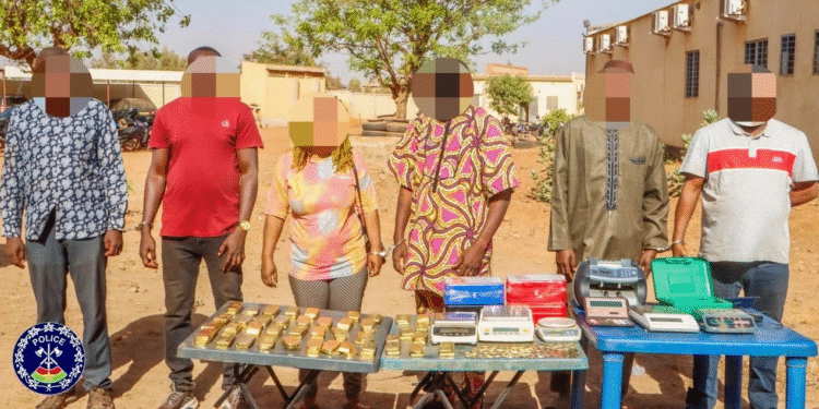 OUAGADOUGOU : FAUX LINGOTS D&rsquo;OR, ARMES ET ESCROQUERIE À 400 MILLIONS; DEUX RÉSEAUX CRIMINELS MIS HORS D&rsquo;ÉTAT DE NUIRE