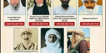 MALI : BAMAKO OFFRE DES PRIMES POUR LA CAPTURE DE PLUSIEURS CHEFS TERRORISTES ET RESPONSABLES REBELLES