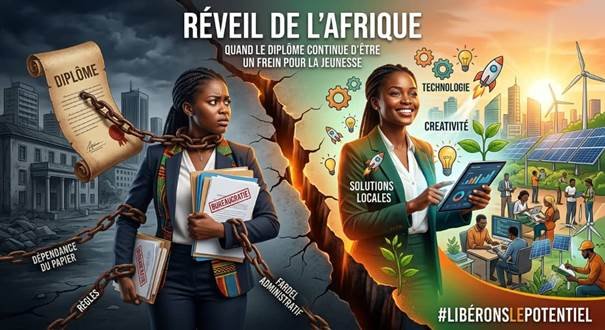 Édito : « Réveil de l’Afrique : Quand le diplôme continue d’être un frein pour la jeunesse »