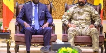 COOPÉRATION: LE PRÉSIDENT SÉNÉGALAIS BASSIROU DIOMAYE FAYE EN VISITE DE TRAVAIL ET DE SOLIDARITÉ AU MALI