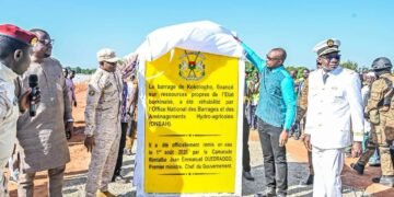 KOKOLOGHO : LE GOUVERNEMENT REMET EN EAU UN BARRAGE STRATÉGIQUE POUR SOUTENIR LA SOUVERAINETÉ ALIMENTAIRE